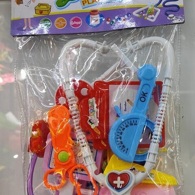 Набор доктора «Домашний Лекарь», 10 предметов, 32*19 см, пакет