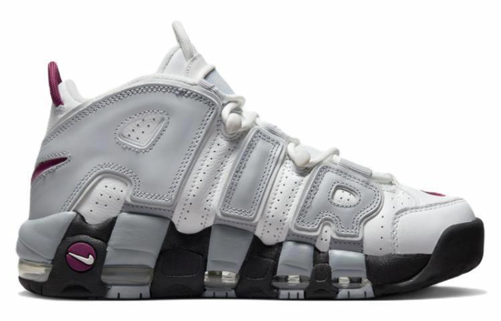 Кроссовки Nike Air More Uptempo "Mulberry" (Женская размерная сетка)