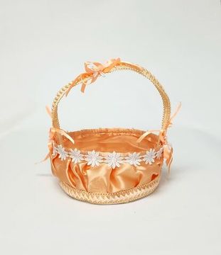 Корзинка свадебная, синяя