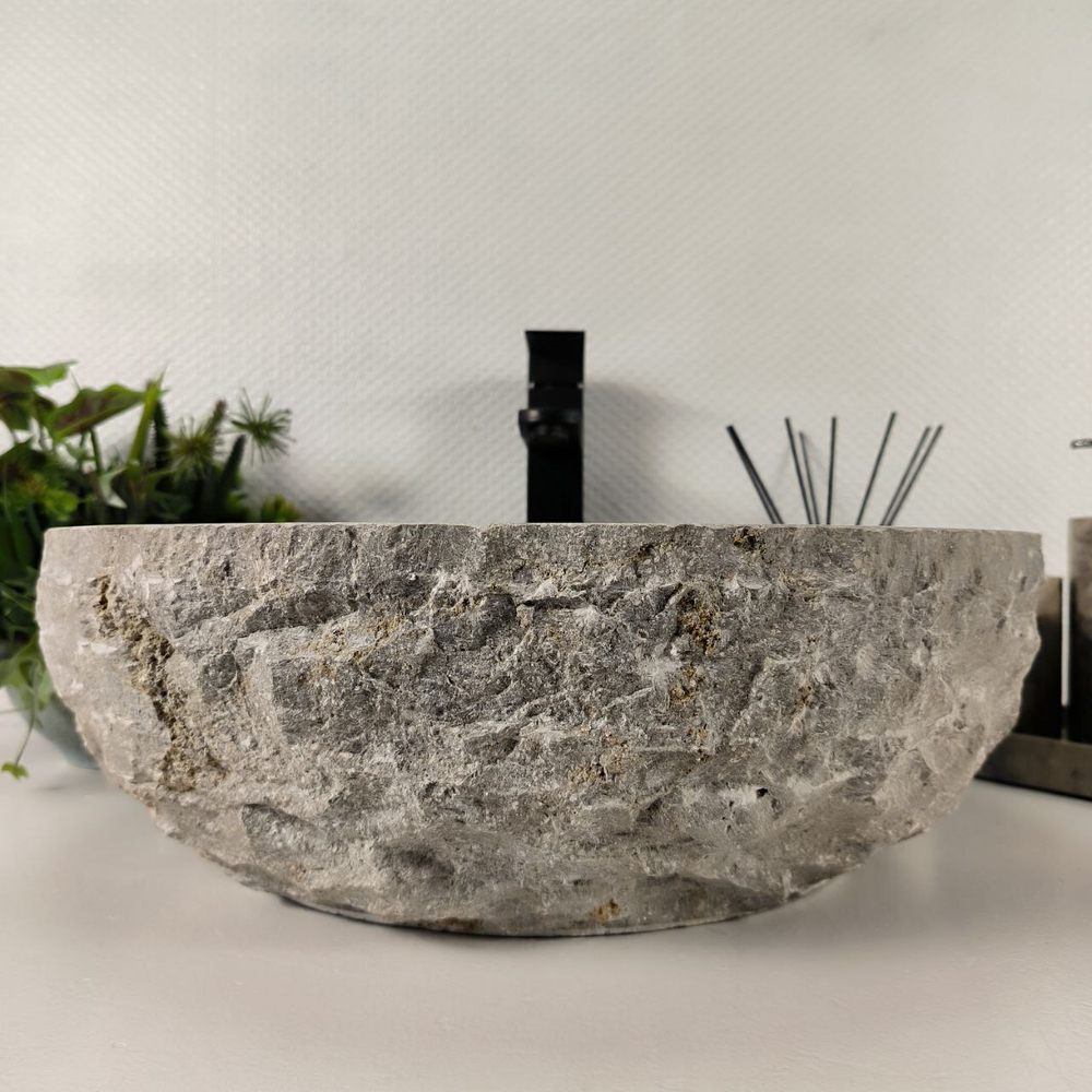 Раковина из мрамора Erozy Grey EM-64532 46*46*15 0186