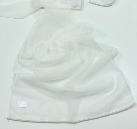 Тюль матовый с полосой Arya арт. Pine col. v04 (высота 300 см, Турция)