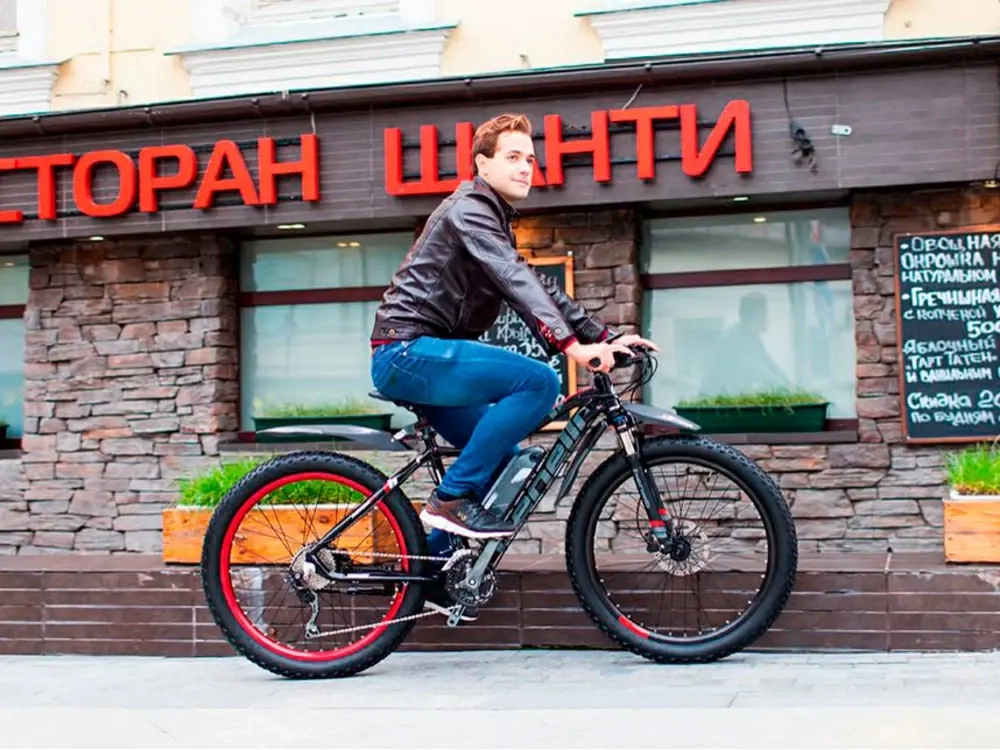 Электрофэтбайк OxyVolt FAT Puma 24 Double 2 (1000W 48V13Ah)
