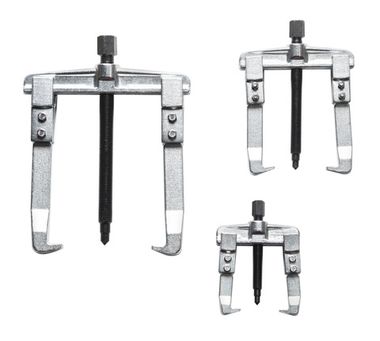 Съемник двухлапый с двумя фиксирующими болтами 3''(? захвата-60мм, длина лап - 75мм) Partner PA-020503