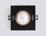 Светильник встраиваемый TN102730 BK/GD черный/золото GU5.3 92*92*23