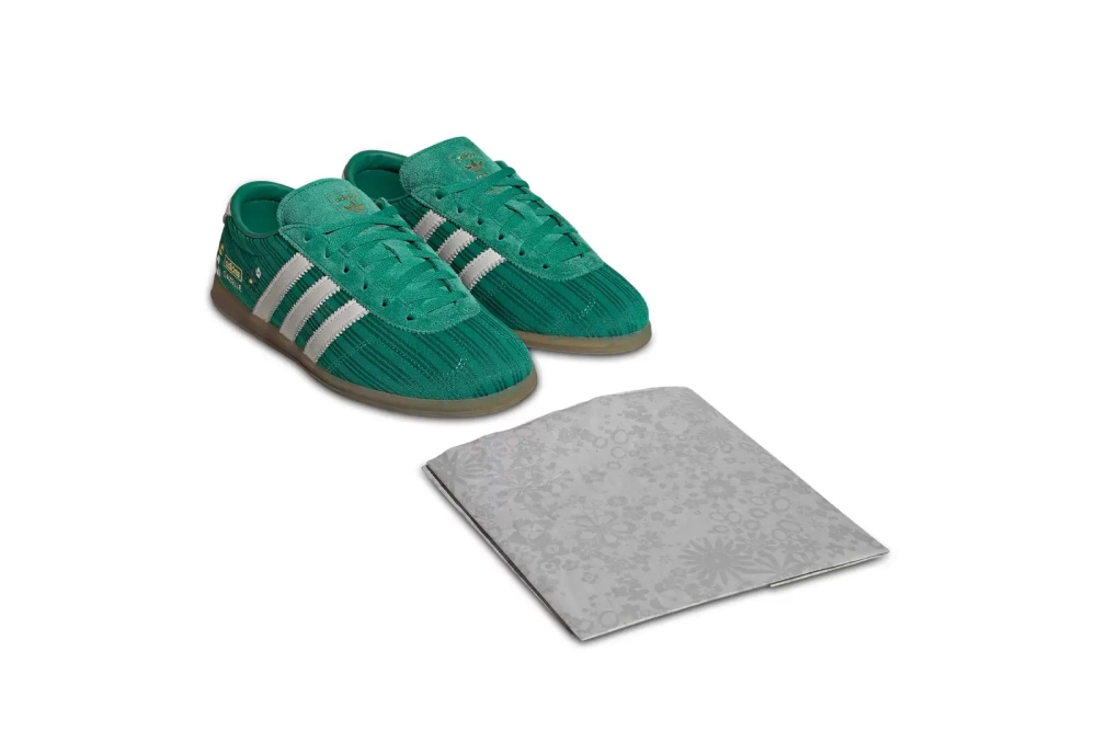 Adidas x Liberty London Gazelle Lo Pro W "Bright Green"- зелёные