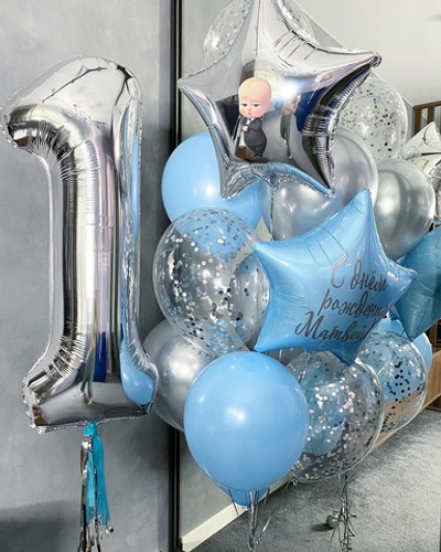 Набор шаров на годик №11