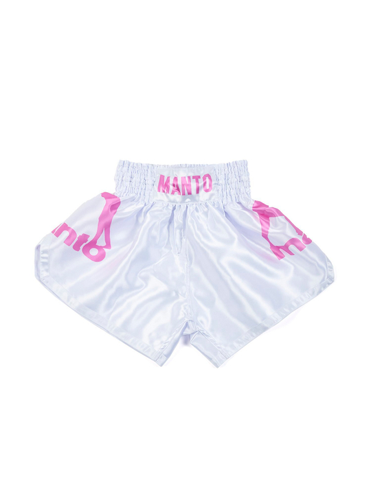 Шорты MANTO MUAY THAI DUAL белые