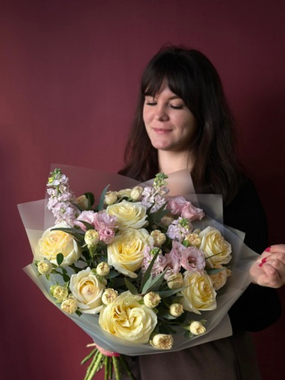 Авторский букет «Сладость чувств»