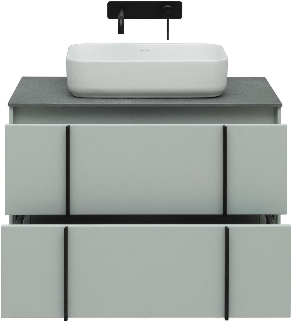 Тумба с раковиной Allen Brau Reality 1.32005.PWM 80 рapyrus white matt