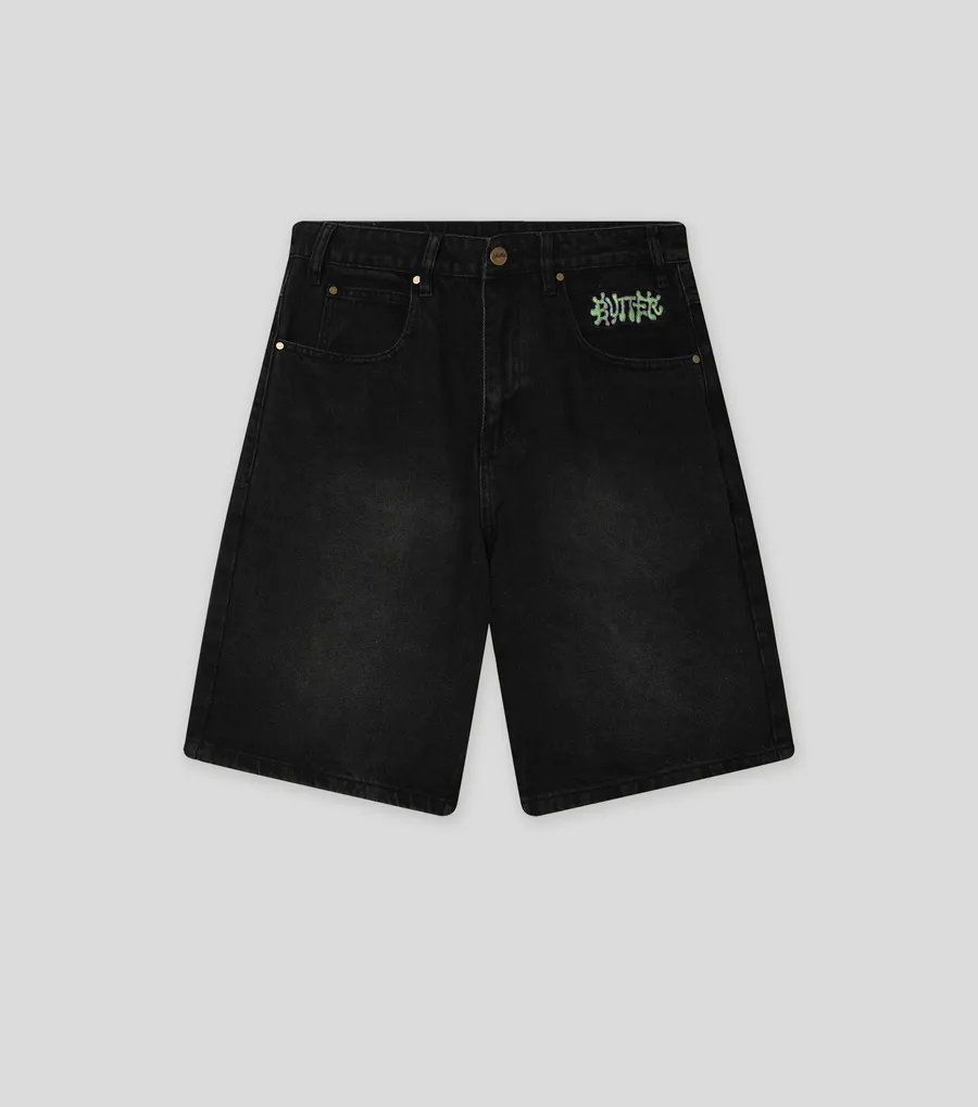 Denim shorts price hot sale
