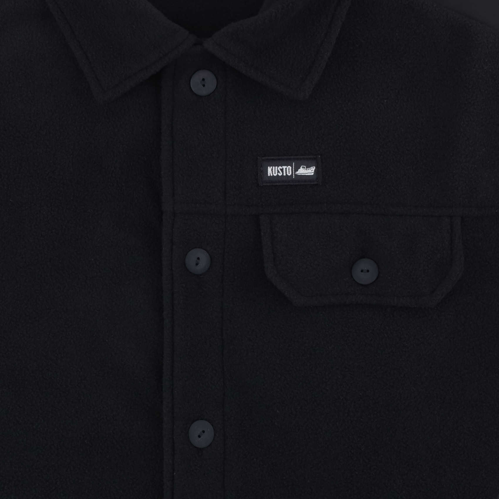 Флисовая рубашка Kusto Shirt (black) артикул: - купить в магазине Дайс