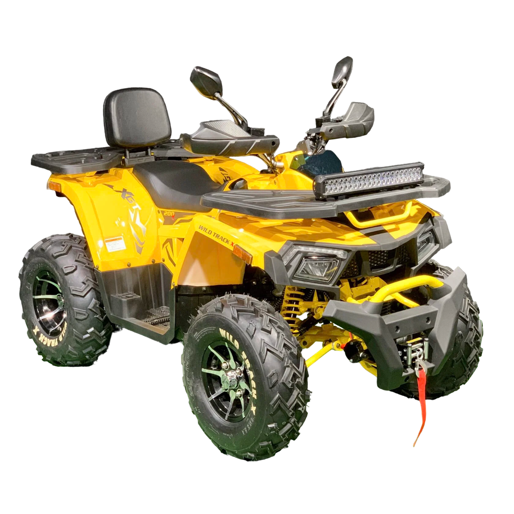 Квадроцикл Motoland  VOX200 WILD TRACK X PRO желтый