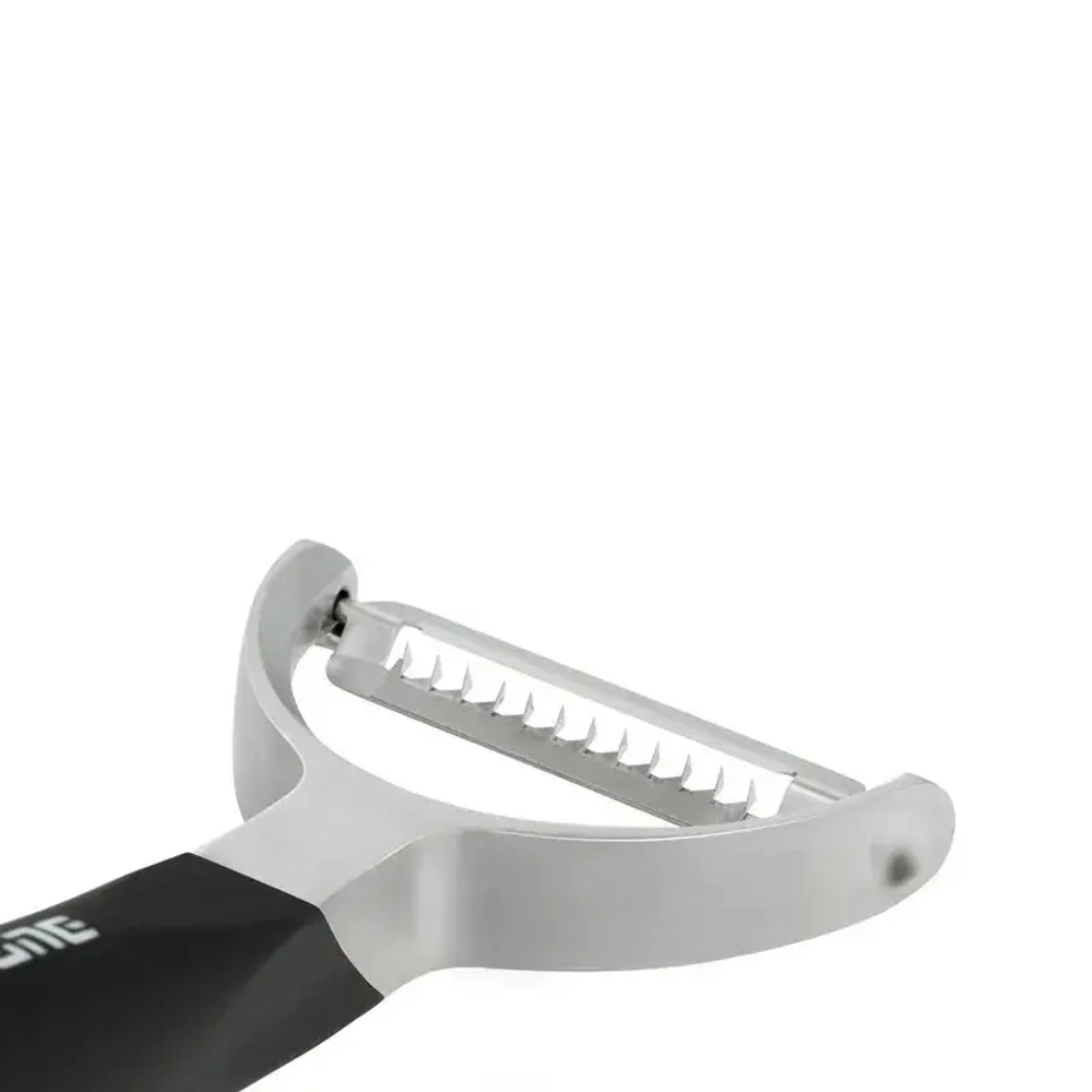 Microplane Горизонтальная овощечистка Y julienne черная