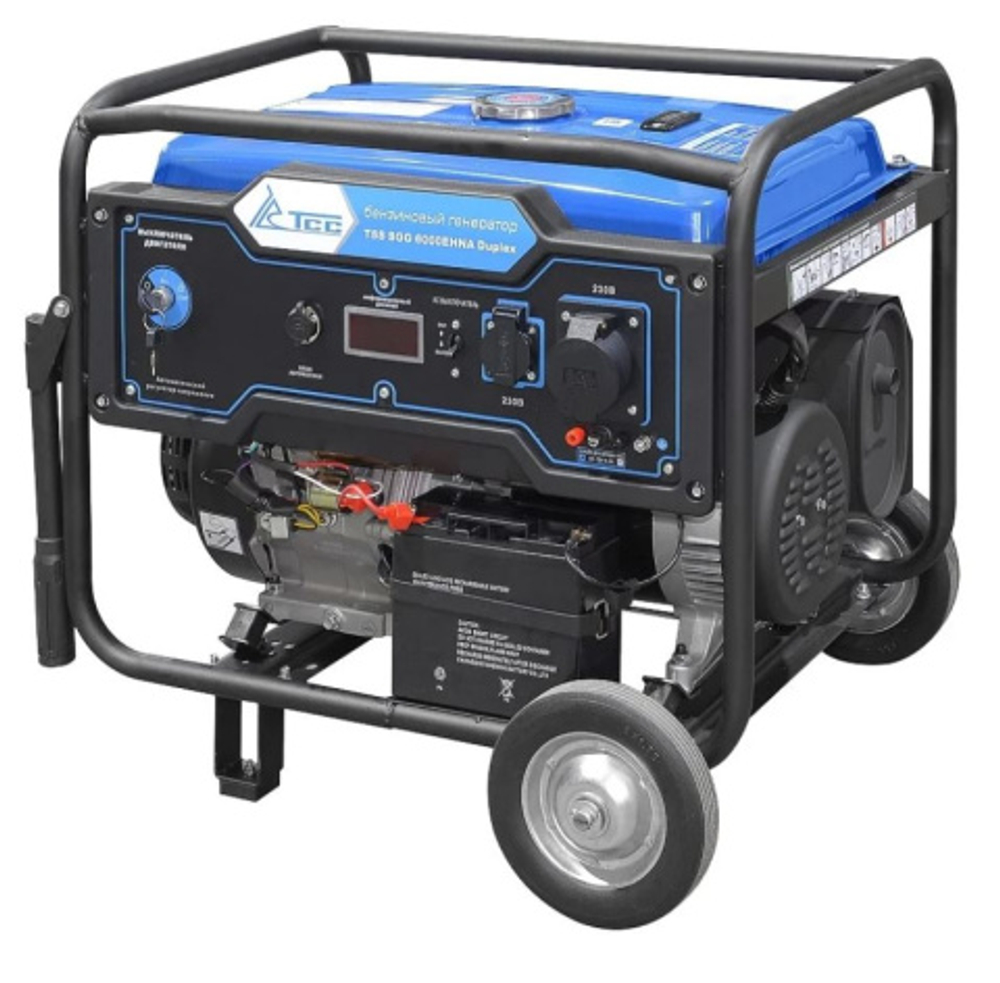 Генератор бензиновый ТСС SGG 6000EHNA Duplex