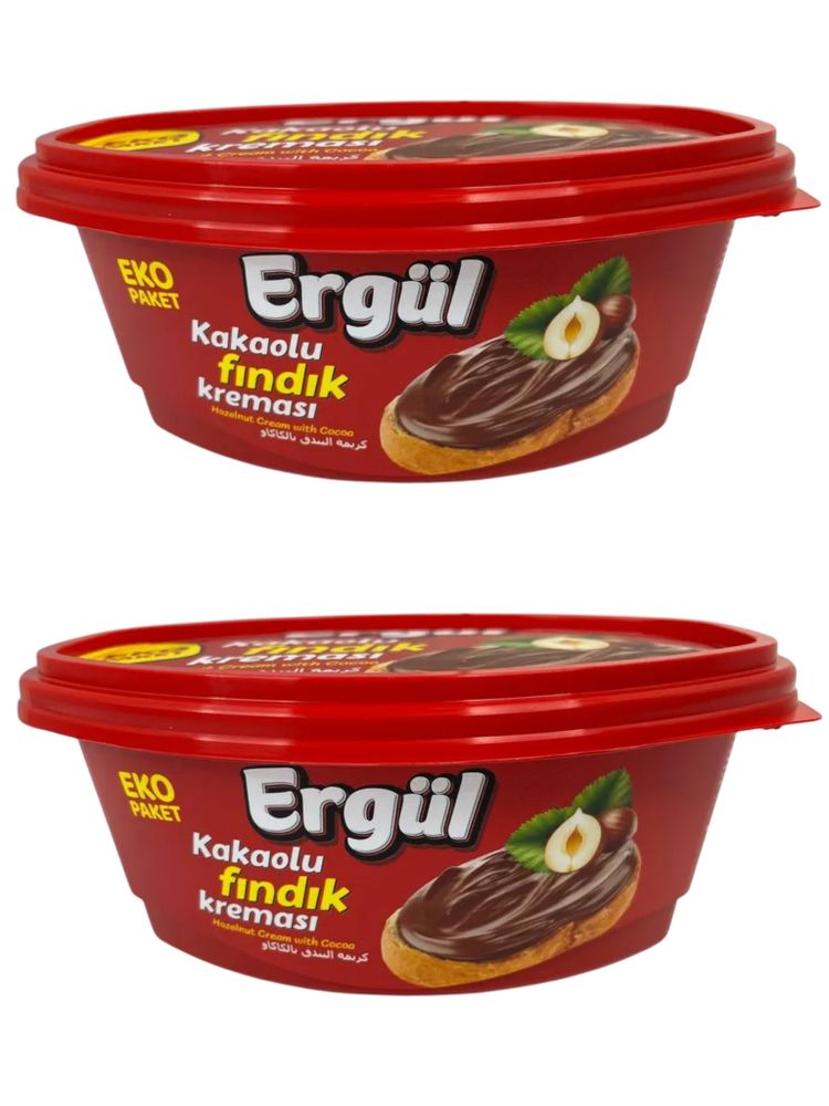 Паста шоколадно-ореховая Ergul 350 г x 2 шт