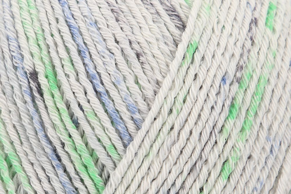 Пряжа Regia Cotton Color (02478/Песчаная прогулка), 72% хлопок, 18% полиамид, 10% полиэстер, 100г/420м