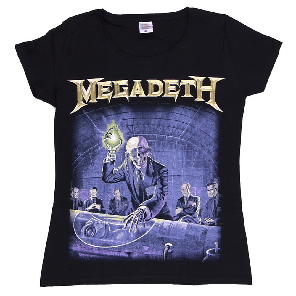 Футболка женская Megadeth