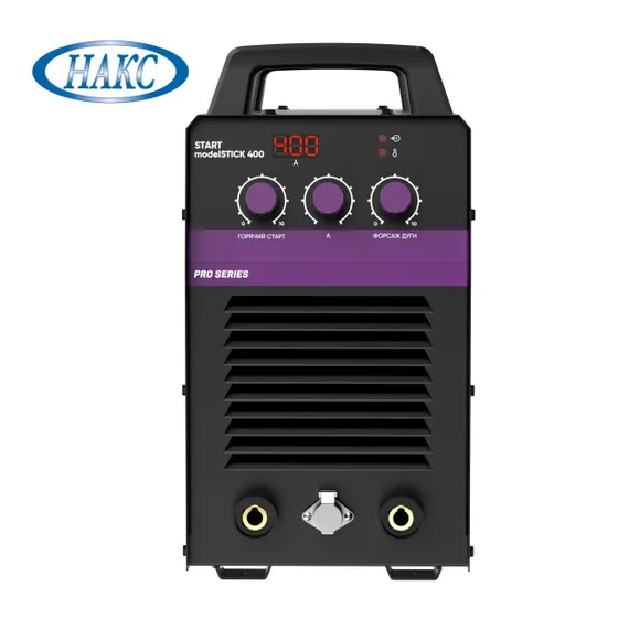 OSA START modelSTICK 400 НАКС Сварочный инвертор 1W400N — промышленный инверторный сварочный аппарат для цеха, 400 А