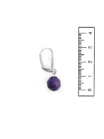 Серьги из аметиста amse995