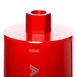 Алмазная коронка ALTECO ВТ 132х450