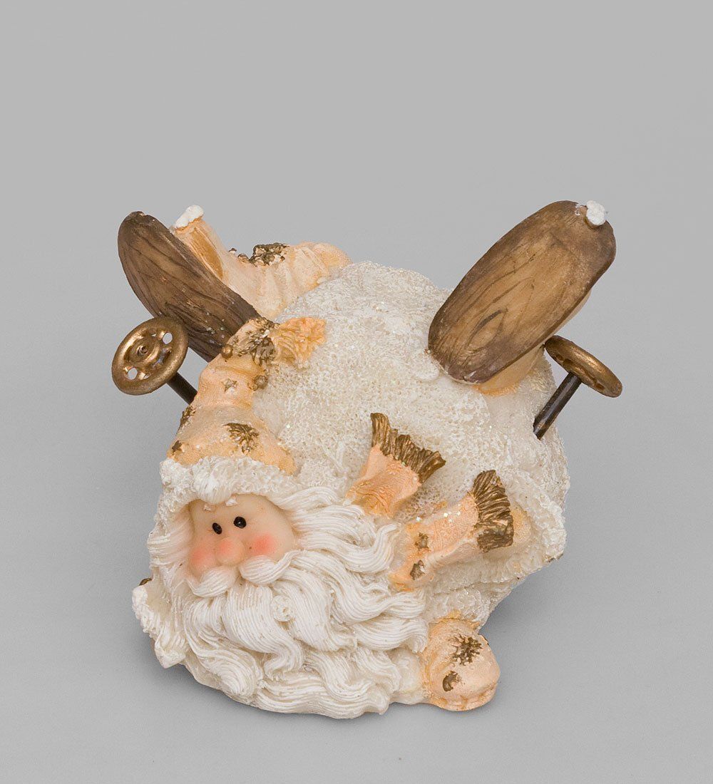 HJ23A100- 9 Фигурка «Дед Мороз - Веселый лыжник» в асс.