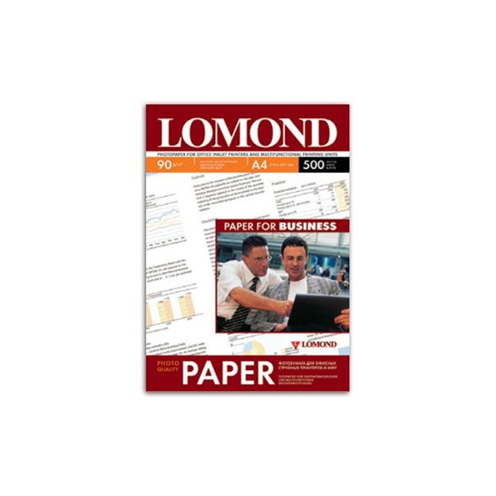0102131 Lomond Бумага IJ А4 (мат) 90г/м2 (500 л) | Lomond