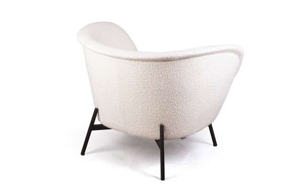 Лаунж-кресло Couture, белое букле