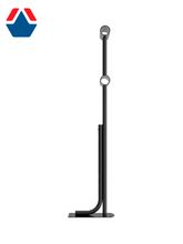 Хореографический кронштейн напольно-пристенный 2-рядный с регулируемым боковым креплением (d 57)