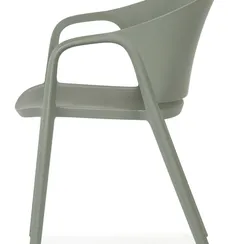Стул пластиковый Mangas серый