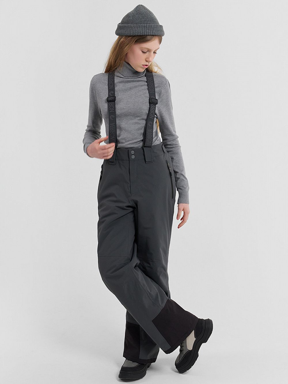 Брюки для подростков VAGA NORPPA серый гравий