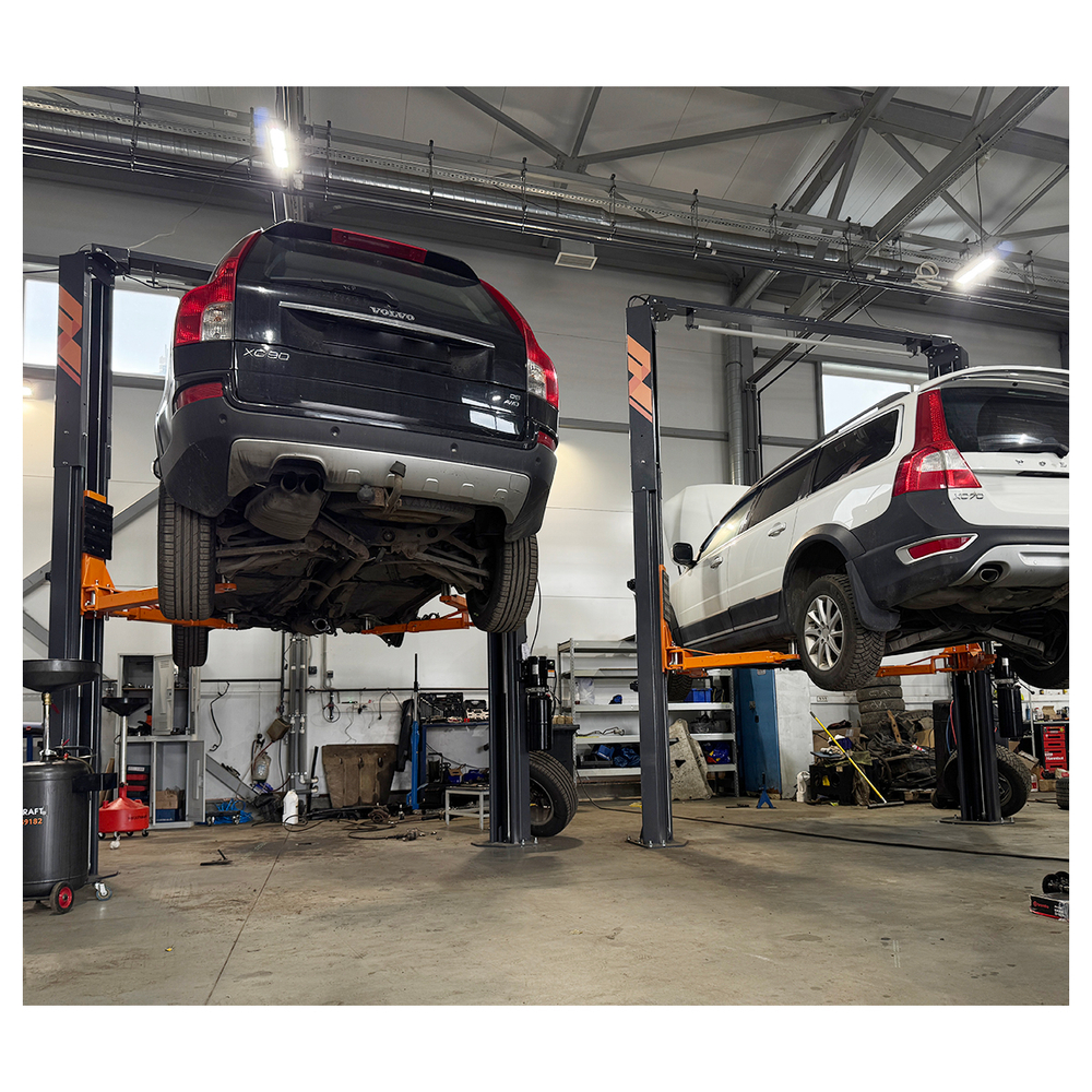 WDK-526 Подъемник двухстоечный с верхней синхронизацией 4,2 тонны, одност. разбл., 380В