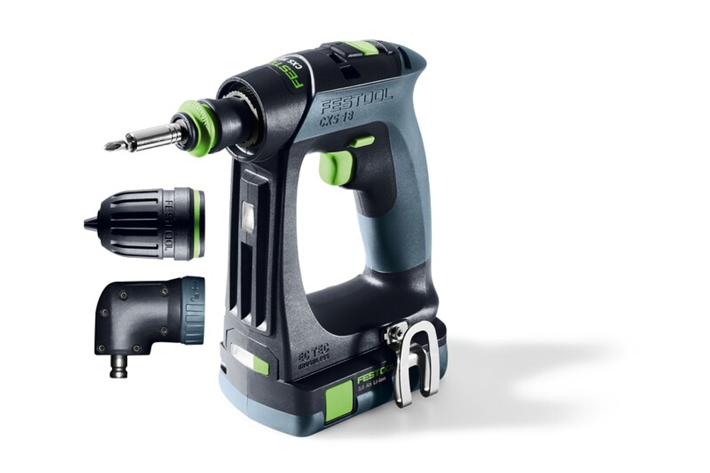 Аккумуляторная дрель-шуруповёрт CXS 18 C 3,0-SET FESTOOL 576884