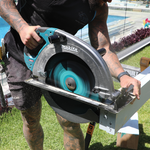 Аккумуляторная циркулярная ручная пила 415 мм Makita HS013GZ