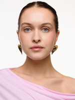 Серьги "Lily petal" Gold