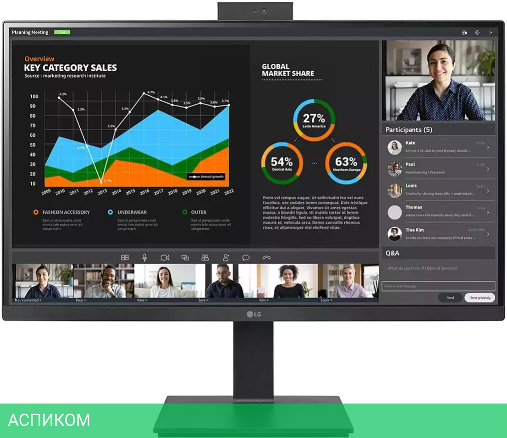 Монитор LG 27BQ75QC-B