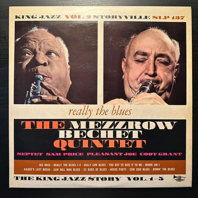 The Mezzrow-Bechet Quintet, Septet, Sam Price, Pleasant Joe, Coot Grant - Really The Blues (Европа 1964г.)