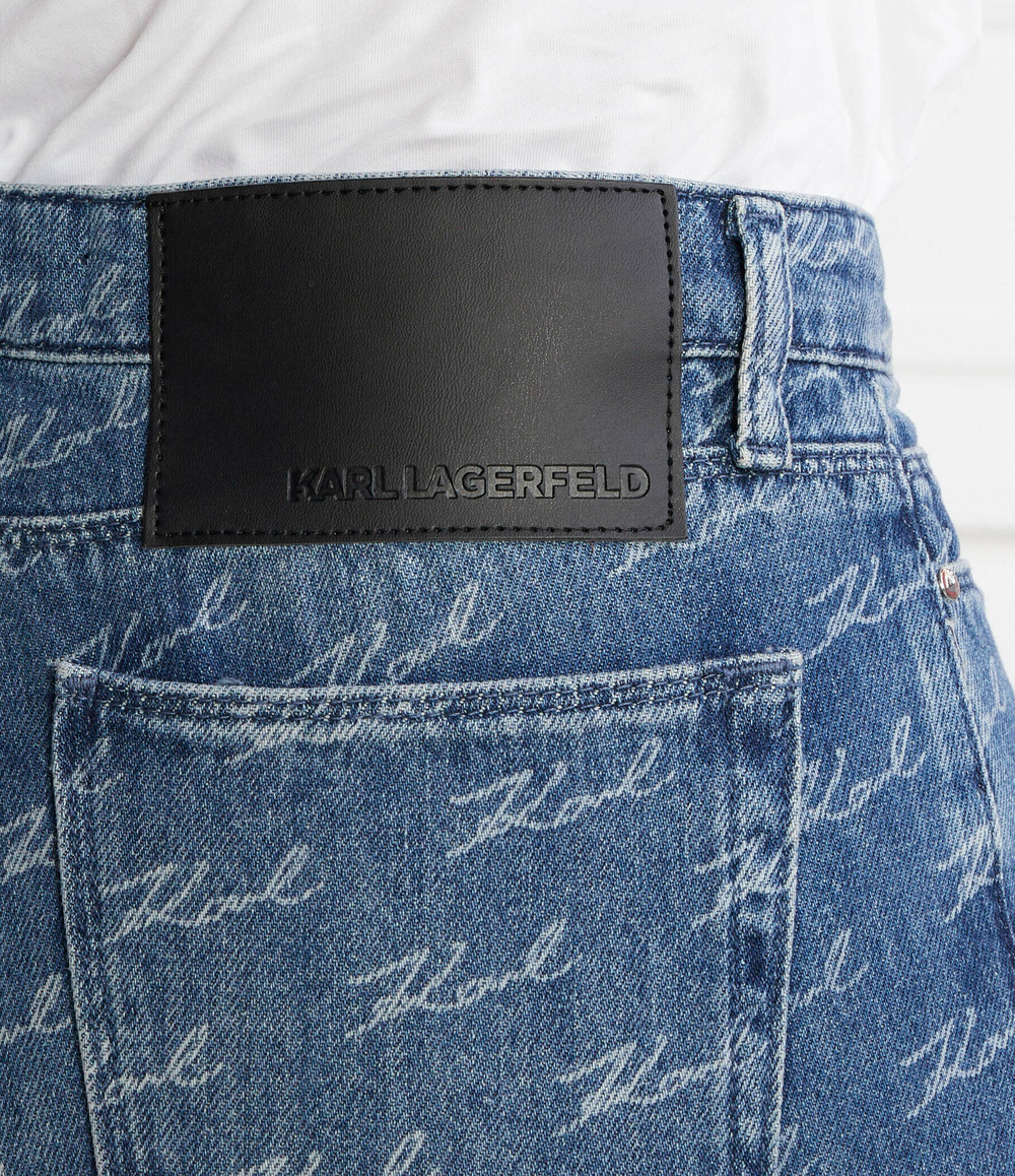 Джинсы karl aop gf Karl Lagerfeld - голубой(240W1108)
