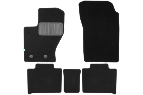 Коврики в салон для TANK 500 2022- кроссовер, 5шт. (текстиль) арт.KLEVER0312200222110KH