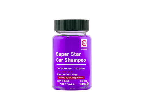 FIREBALL Шампунь для ручной мойки Super Star Car Shampoo 1:500 PH7 Французский виноград (фиолетовый)
