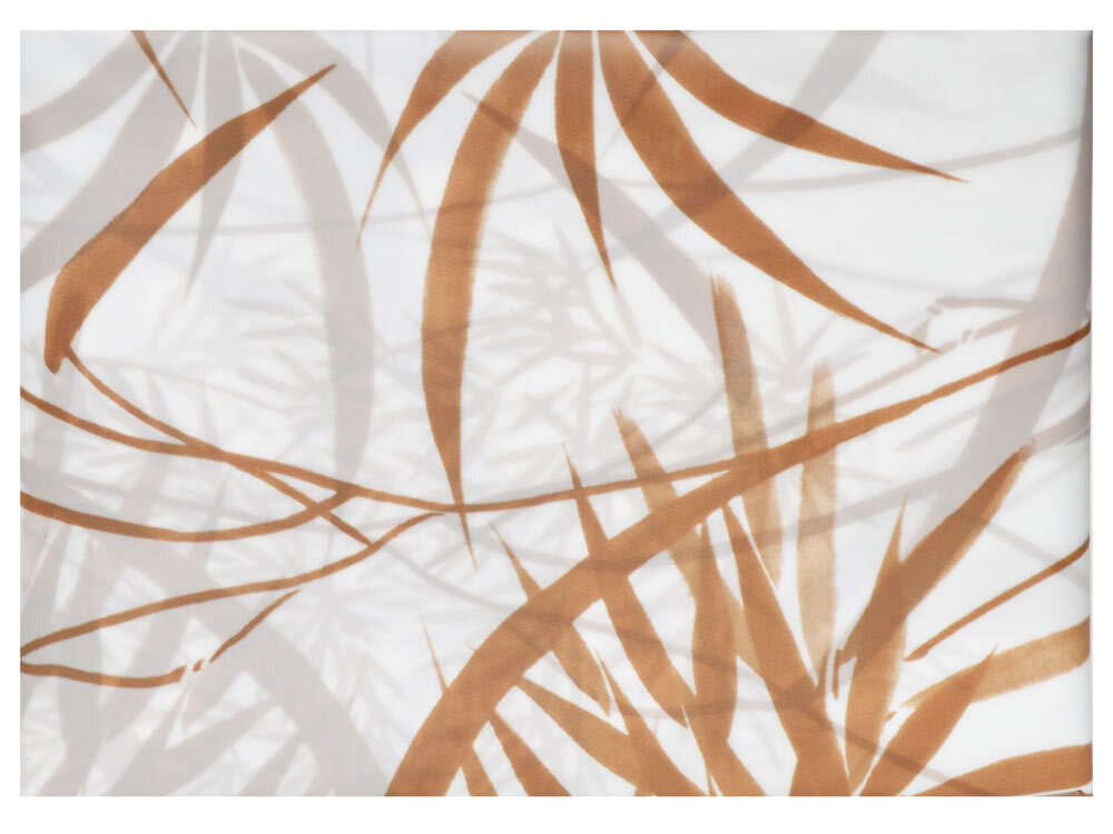 Штора для ванной 180*180см Коричневый бамбук