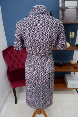 Платье Benetton с принтом 42-44 размер