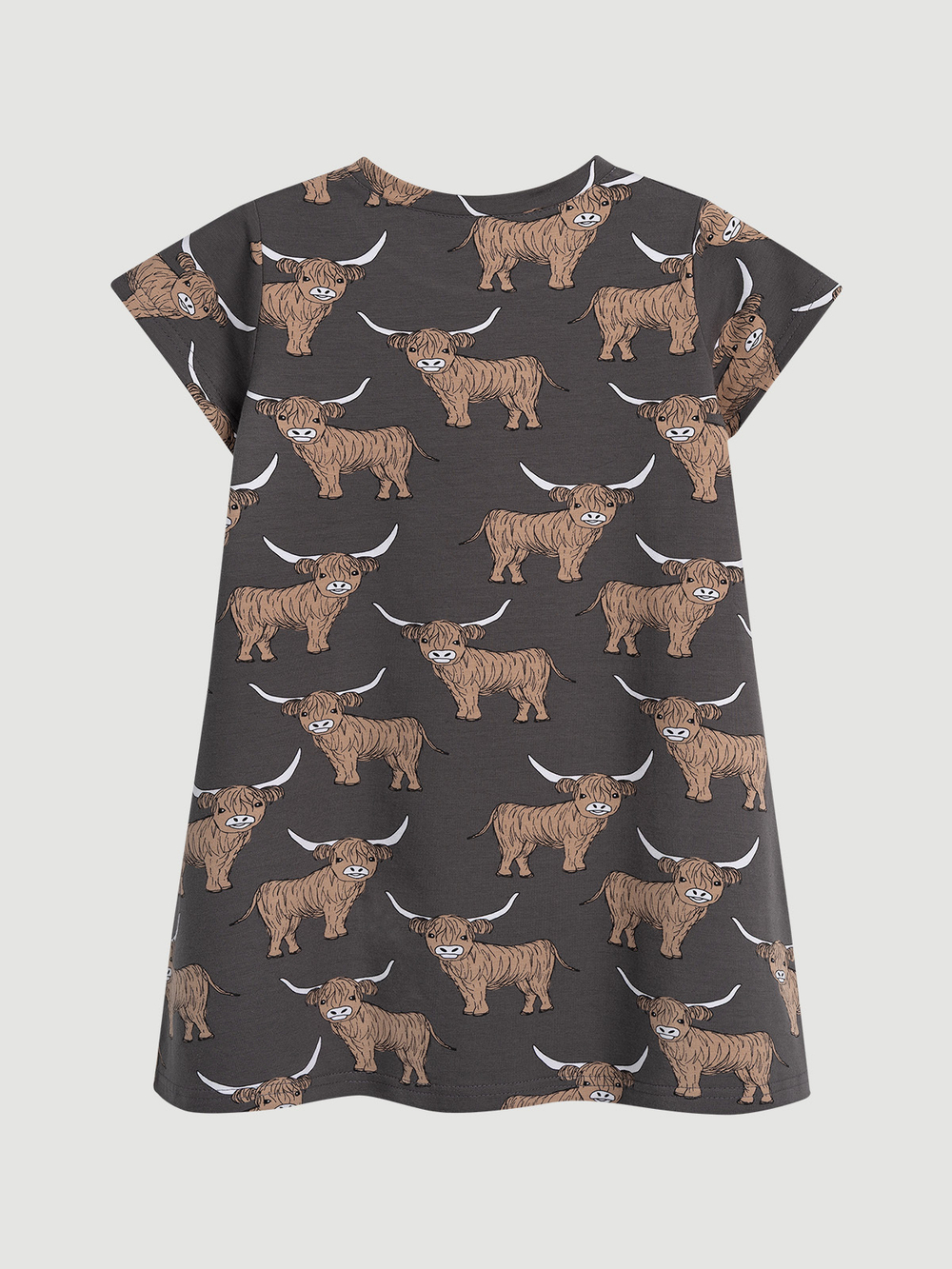 Платье трапеция Mjölk Бычки, с коротким рукавом