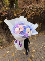 Букет из разноцветных хризантем Алтай