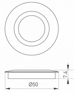 Рамка на 1 пост Arlight Deck 024927