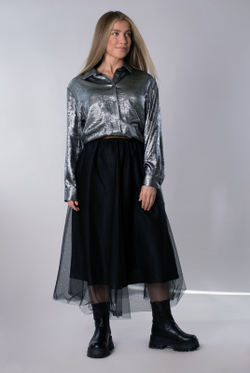 Юбка женская 4038зп, черный #60Ч014038зп