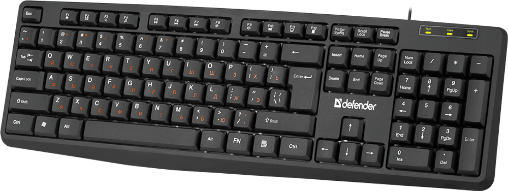 Клавиатура USB Defender Concept HB-164