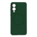 Накладка SILICONE CASE c MagSafe для Samsung S24 Plus