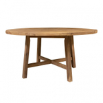 Стол деревянный обеденный Tagliamento Rimini д150, натуральный