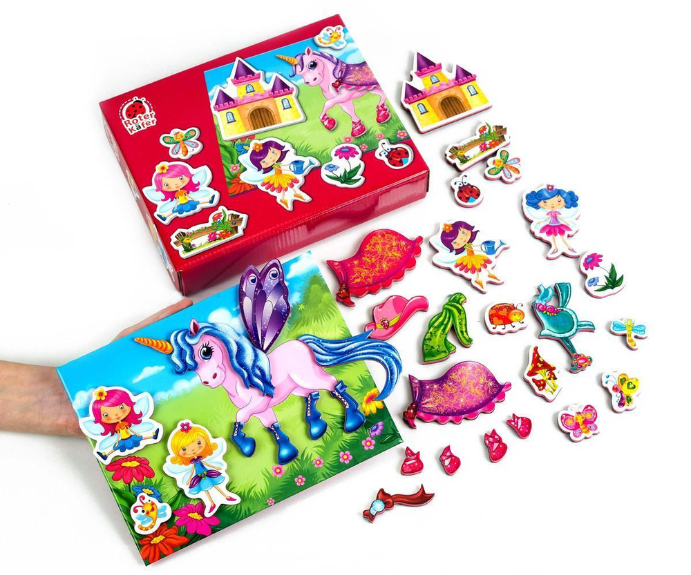 Игра магнитная "Феи и единорог"