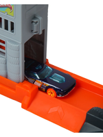 Автотрек Hot Wheels City «Горилла Гараж» JHL92 | Hot Wheels City Gorilla Slam Attack | игровой набор с гаражом 4+